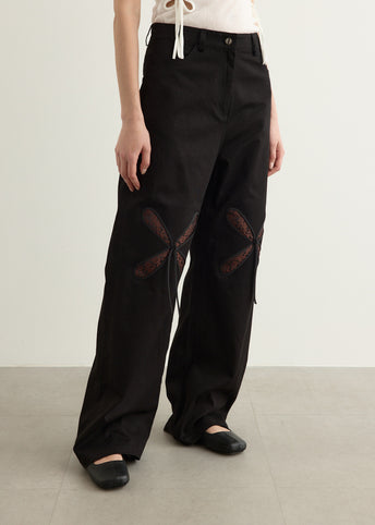 Petal Twill Trousers