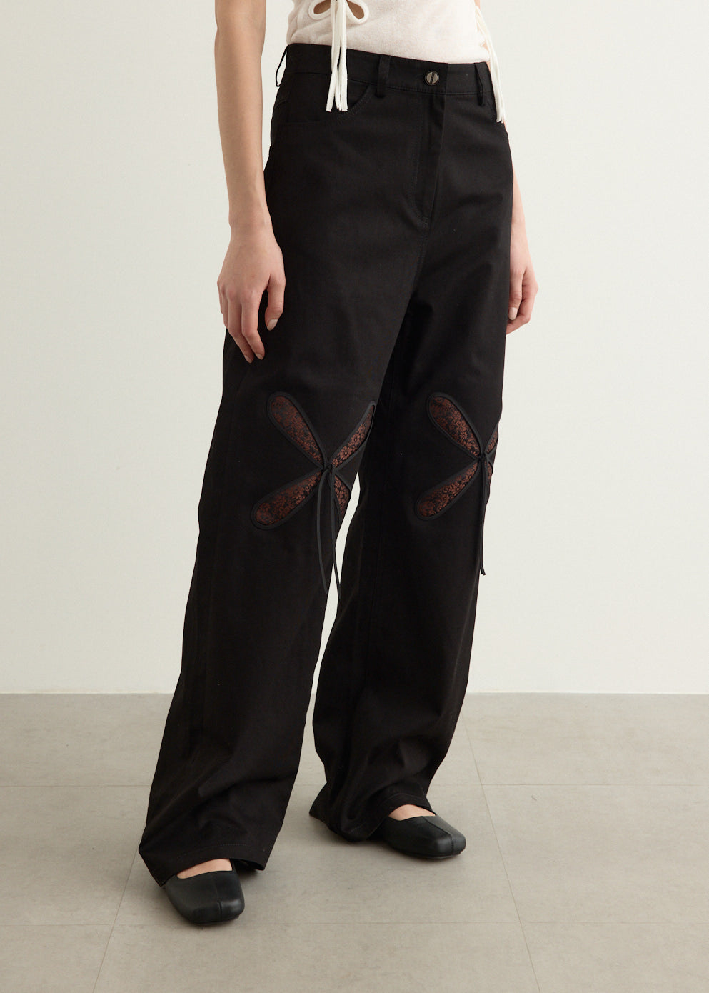 Petal Twill Trousers