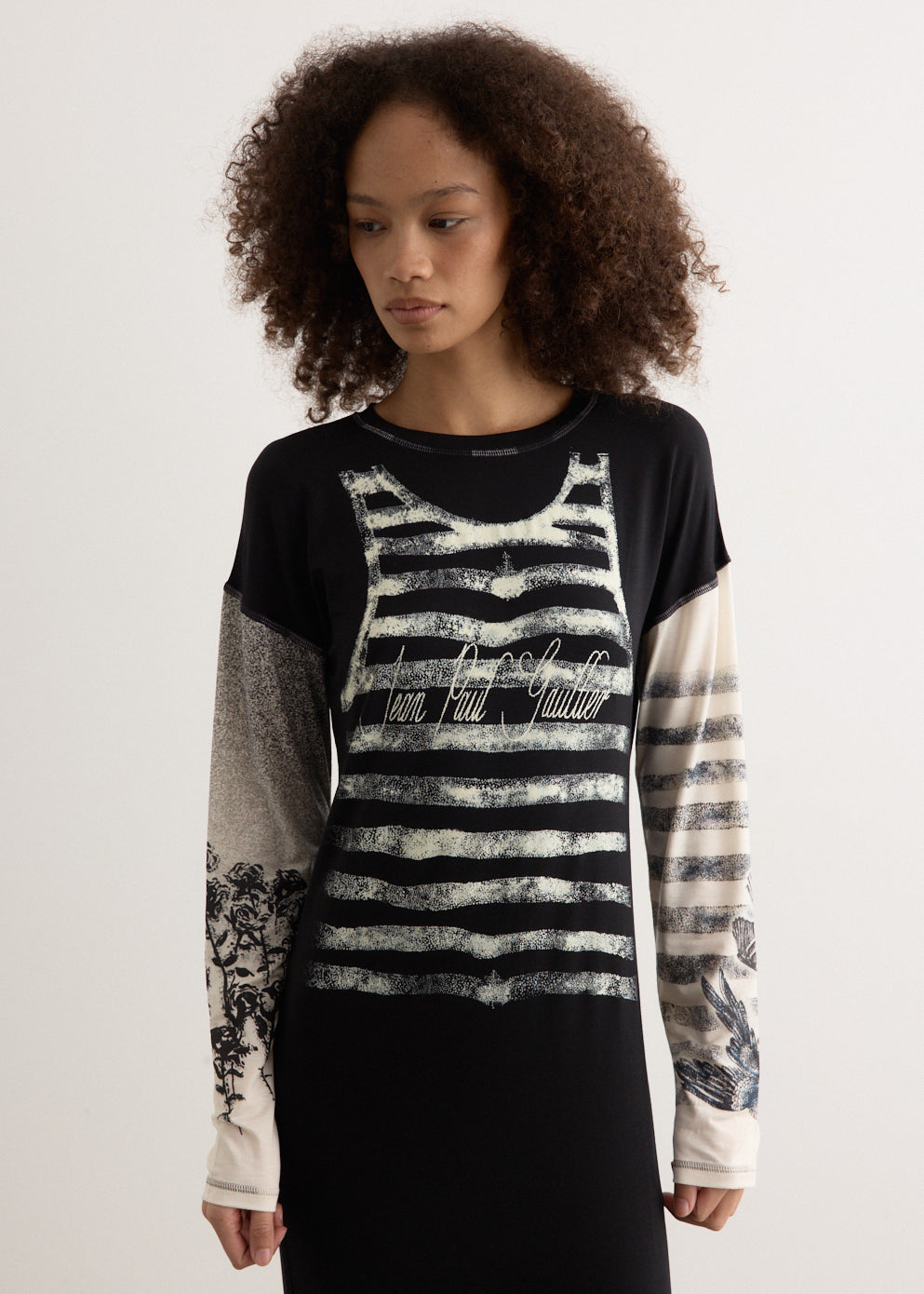 Thin Jersey Long Sleeves Dress