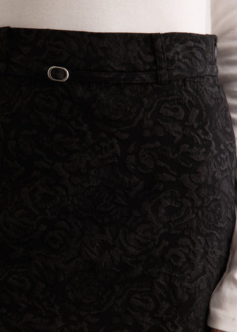 Elixir Belted Mini Skirt