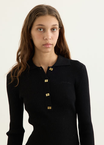 Fine Sequin Polo