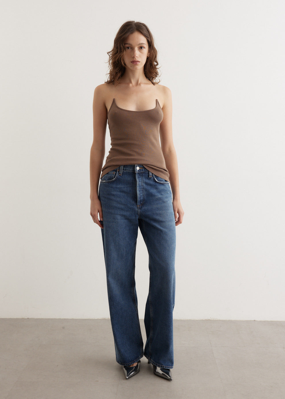 Invisible Strap Tank Top