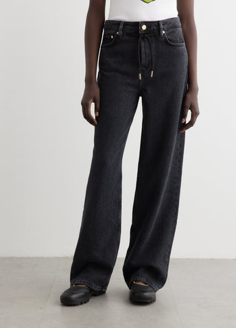 Heavy Denim Izey Drawstring Jeans