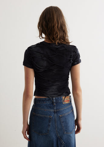T-Uncutie-Long-P1 Ripped T-Shirt