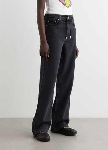 Heavy Denim Izey Drawstring Jeans
