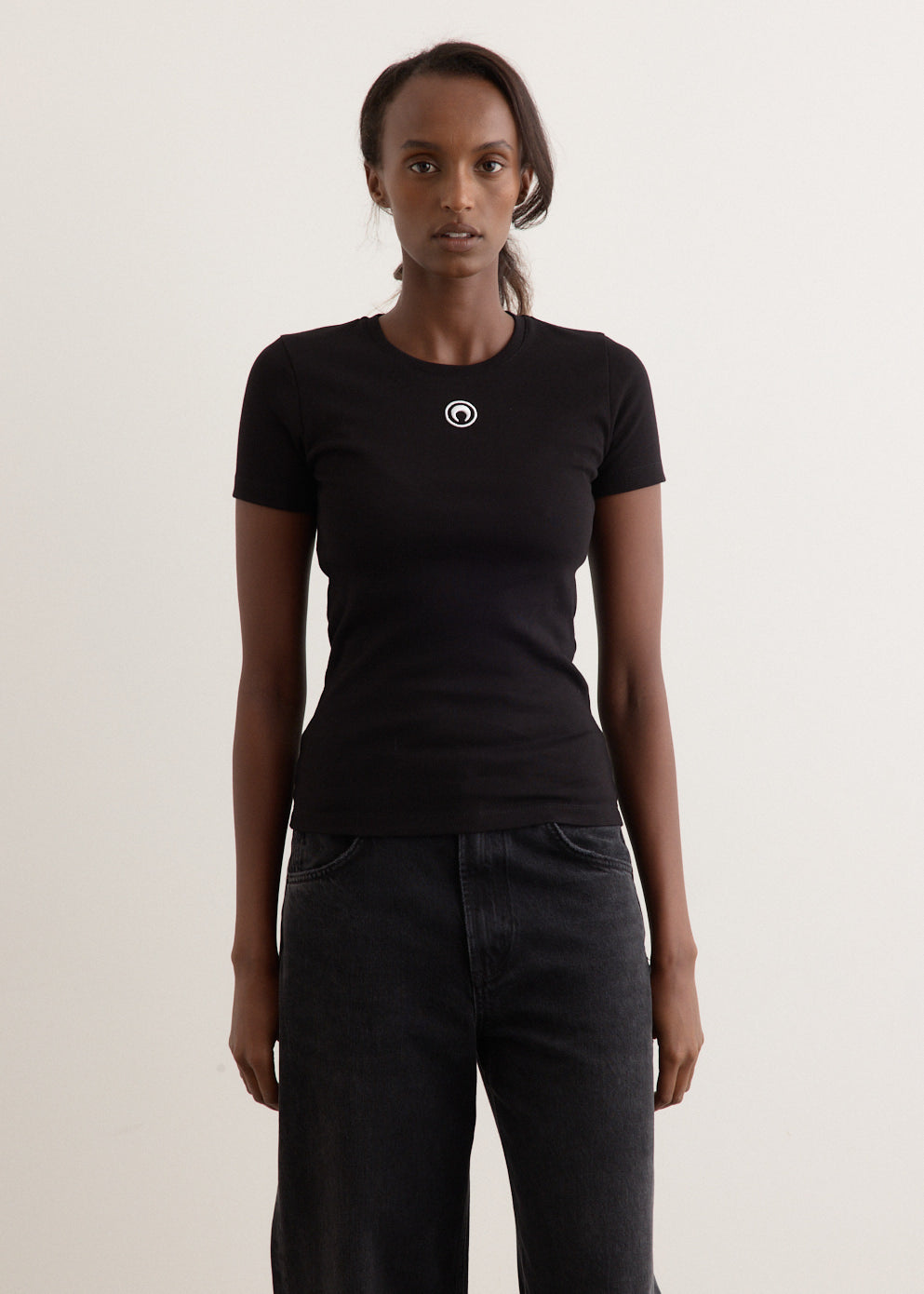 Moon Logo Jersey Baby Fit T-Shirt