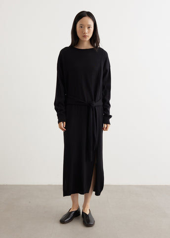 Long Trompe L'oeil Dress