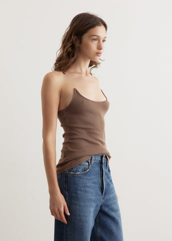 Invisible Strap Tank Top