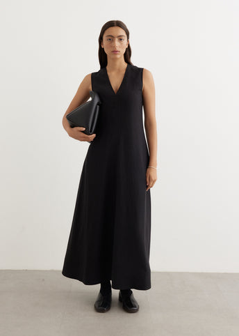 Fluid V-Neck Dress