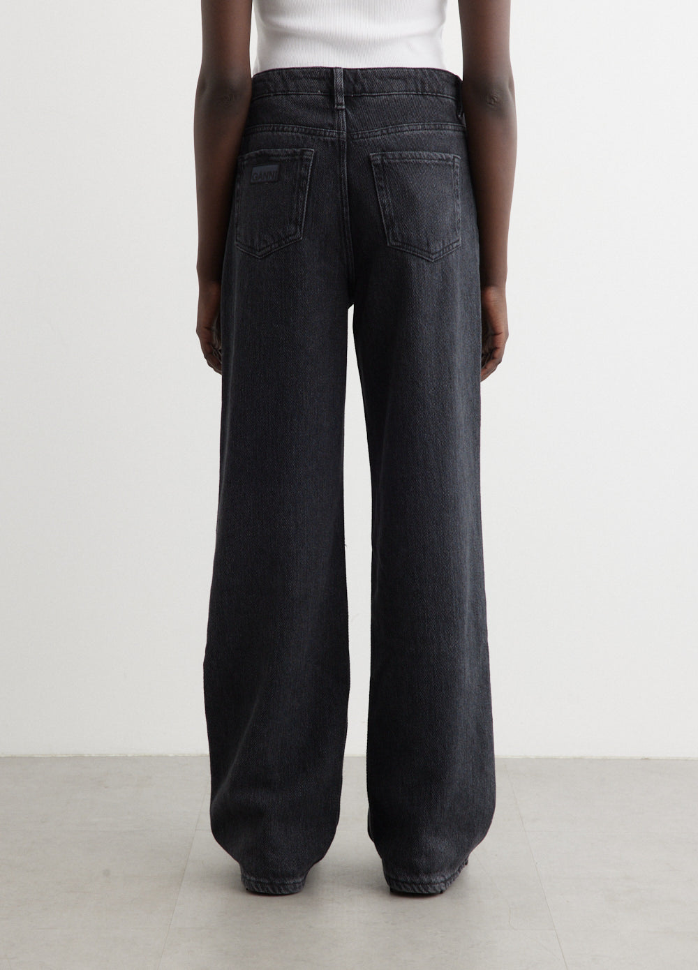 Heavy Denim Izey Drawstring Jeans