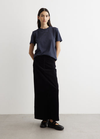 Thin Jersey Relaxed O-Neck T-Shirt