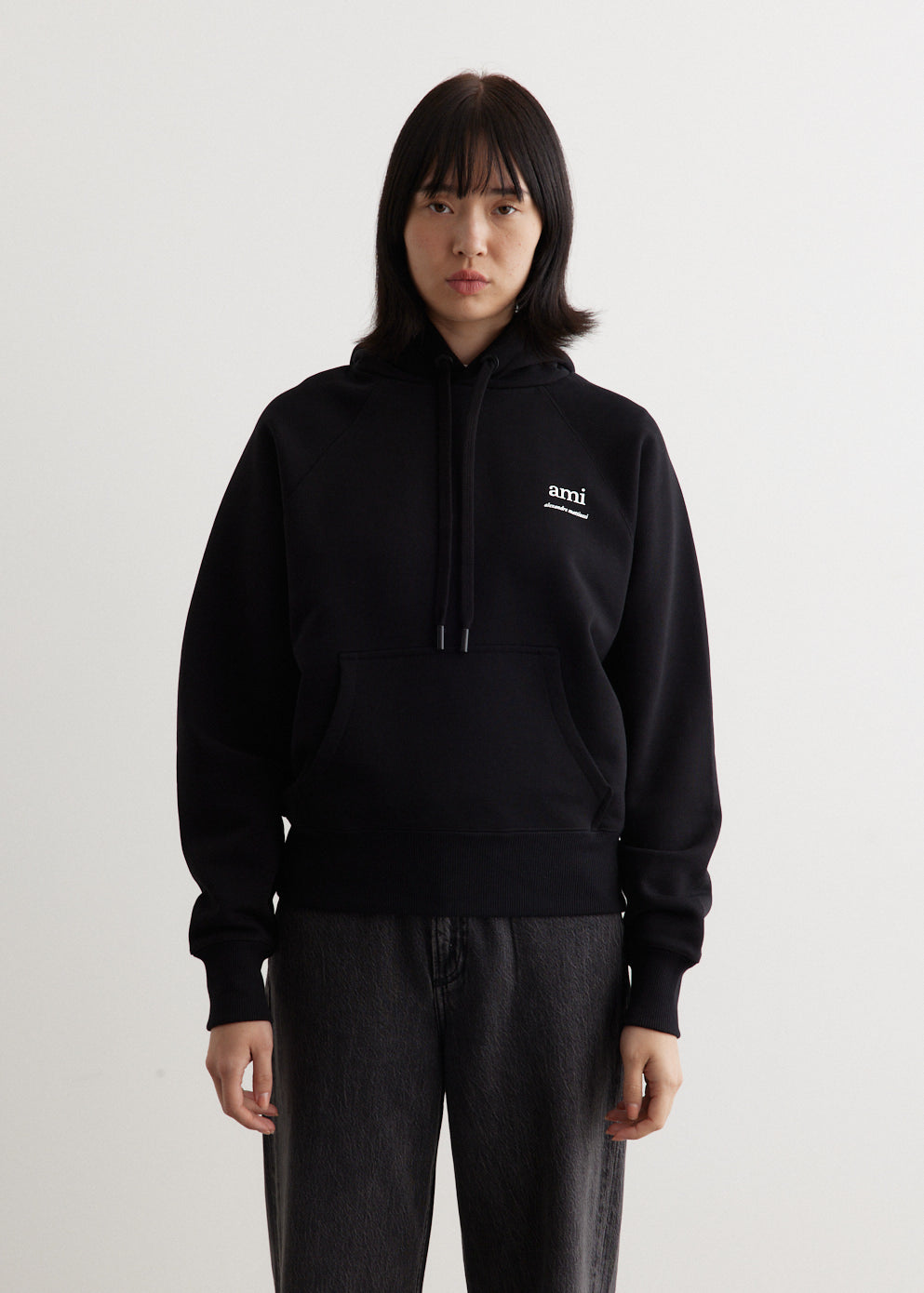 AMI｜HOODIES/SWEATS (USW224 747 001) 001) 747 (USW224 AMI｜HOODIES/SWEATS