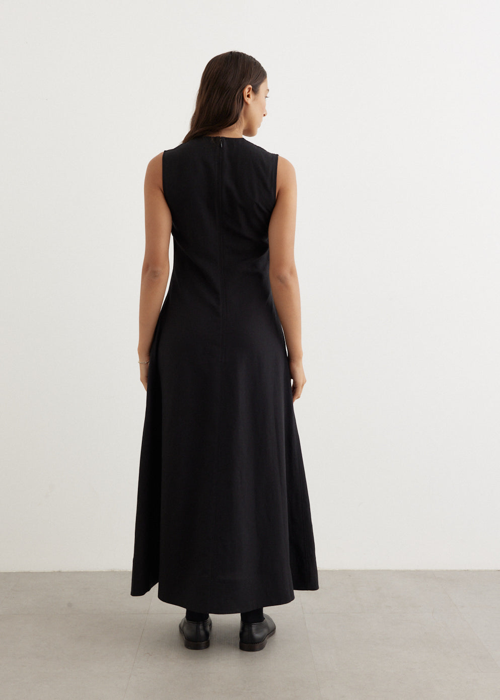 Fluid V-Neck Dress