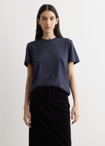 Thin Jersey Relaxed O-Neck T-Shirt
