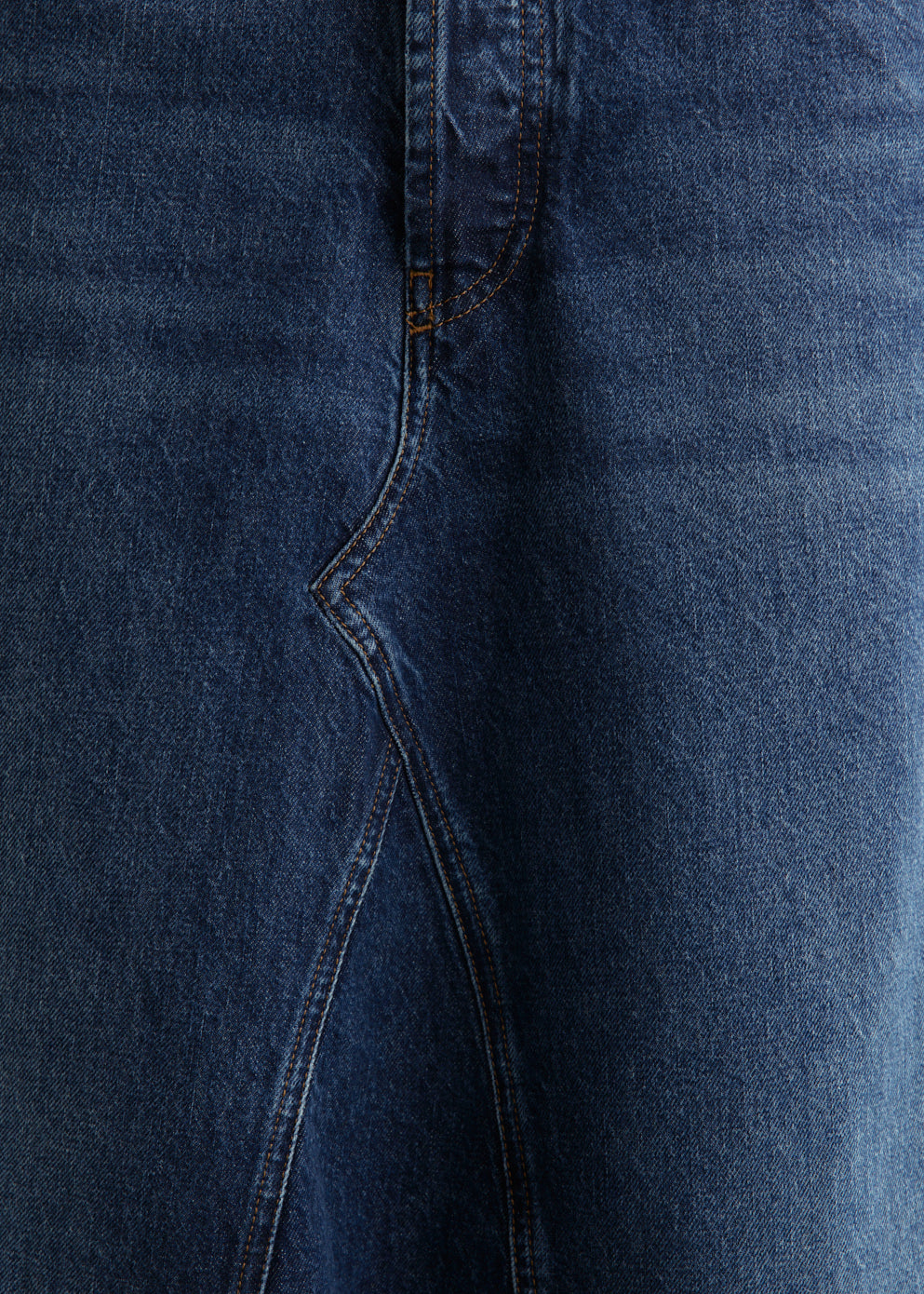 De-Pago Gonna Maxi Denim Skirt