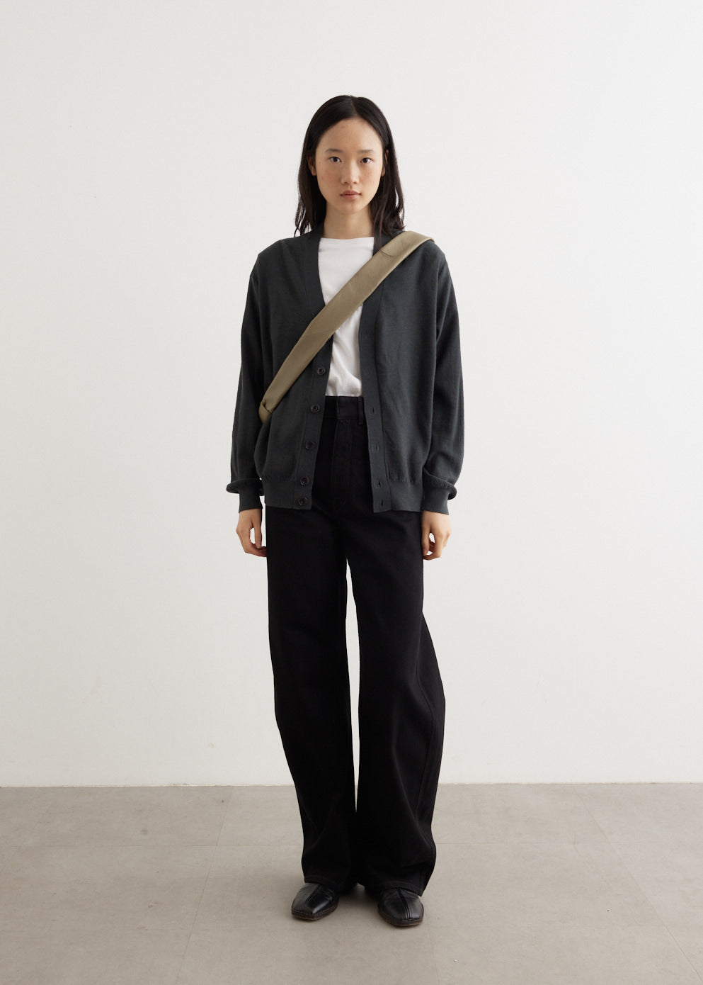 Lemaire - High Waisted Curved Pants - Pant,Specials : American Fashion Style Bags On Sale