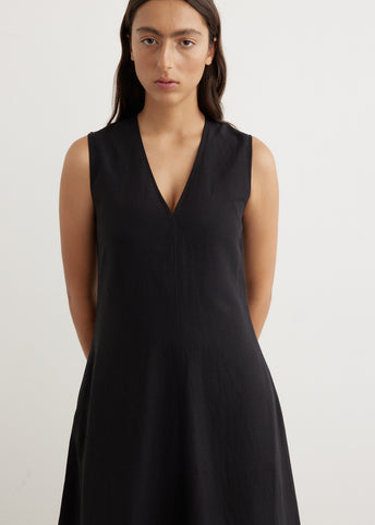Fluid V-Neck Dress