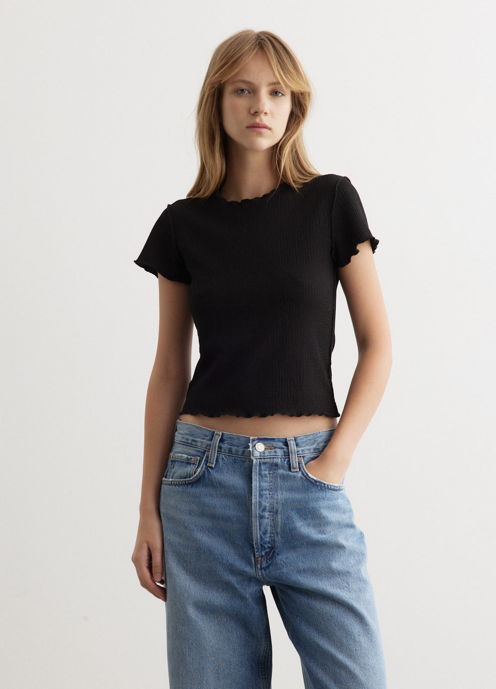 Pia Textured Top