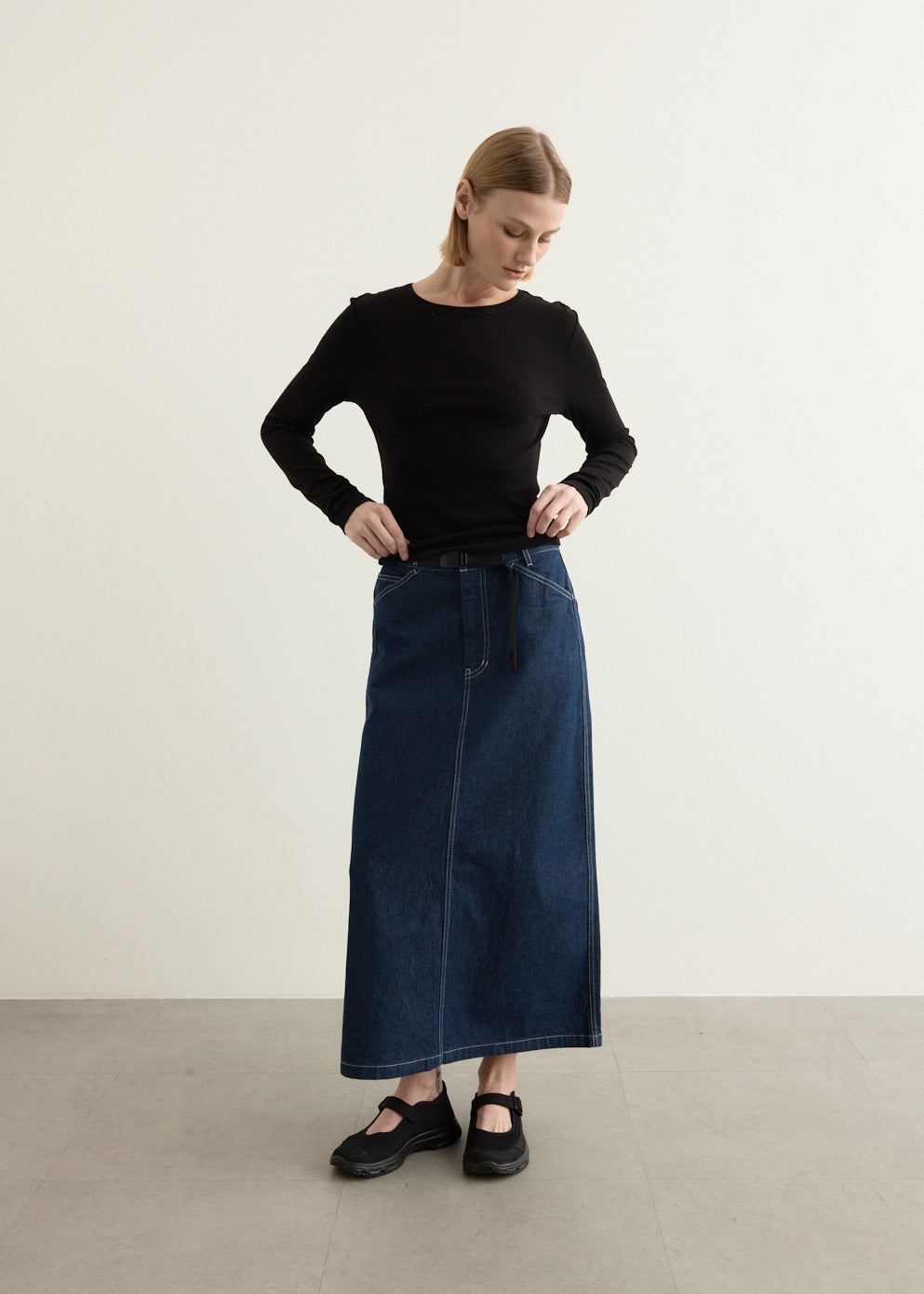 Sutter Denim Skirt