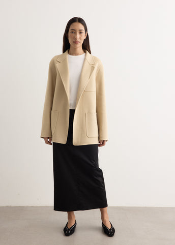 Patch Pocket Double Jacket