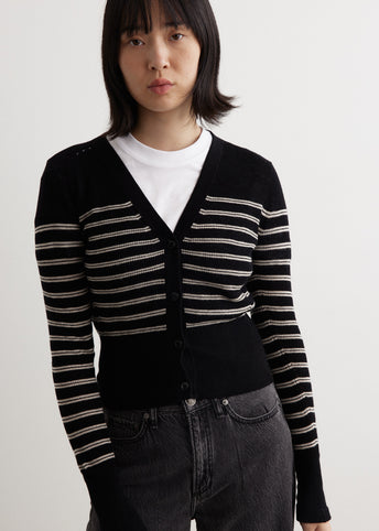 Bree Striped Cardigan