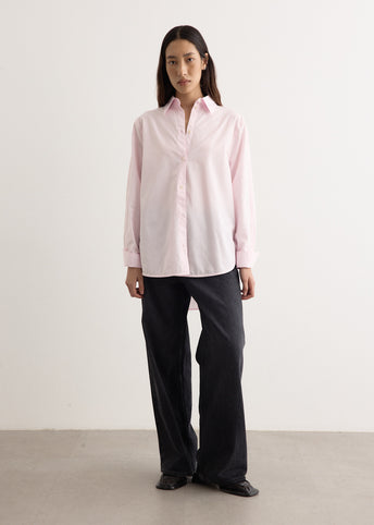 Kimono Sleeve Poplin Shirt