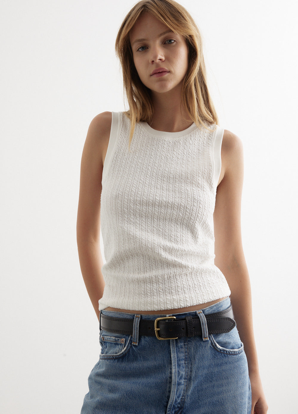Outsider Textured Tank