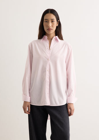 Kimono Sleeve Poplin Shirt