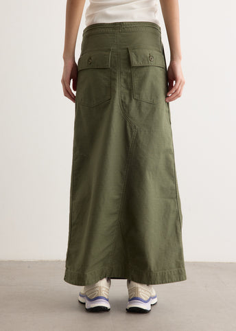 String Fatigue Skirt