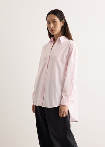 Kimono Sleeve Poplin Shirt