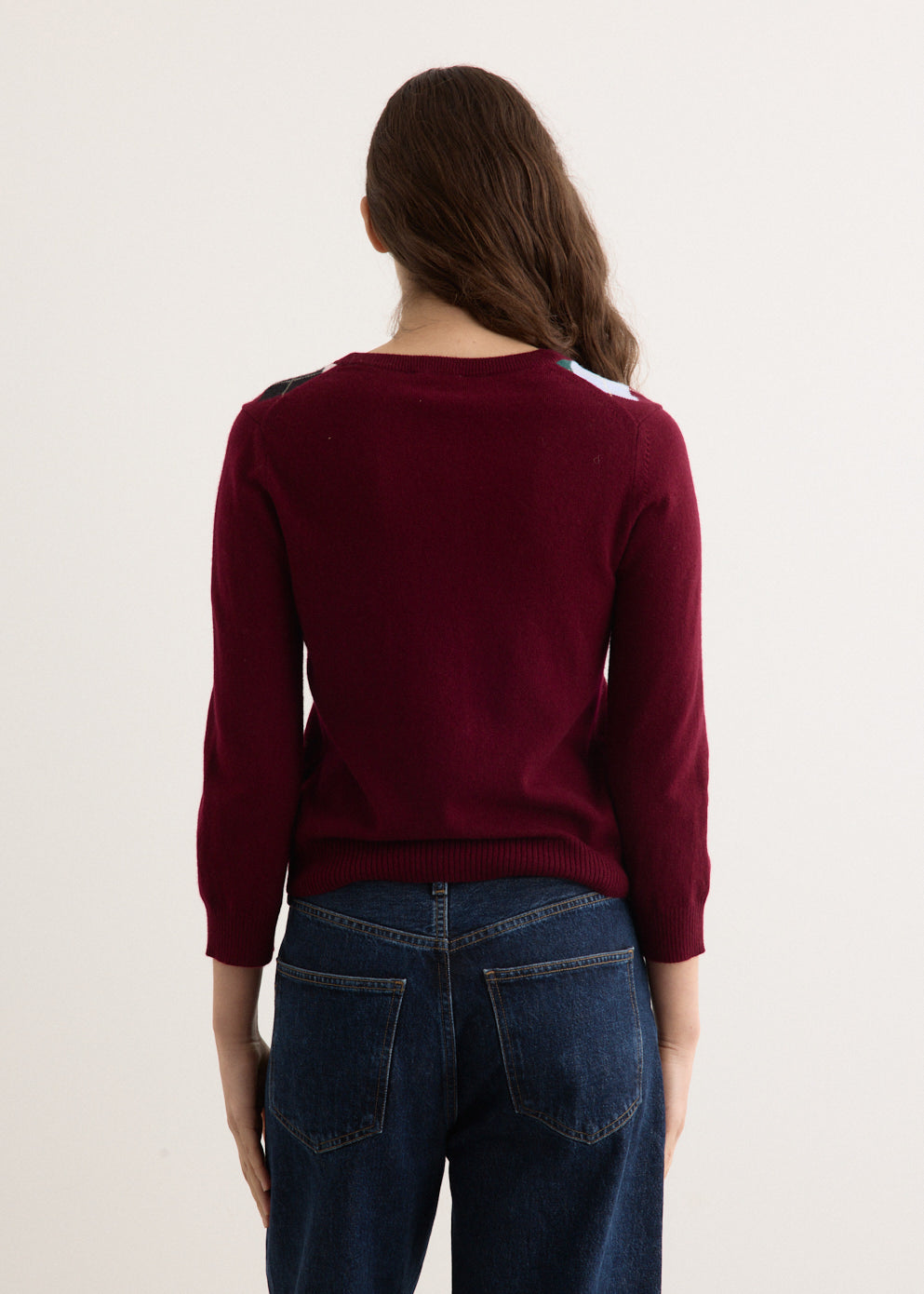 Cashmere Wool Mix Cardigan