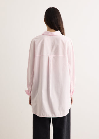 Kimono Sleeve Poplin Shirt