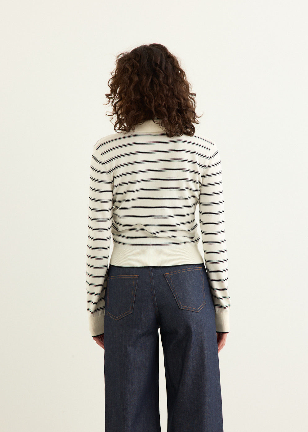 Striped Knit Cardigan