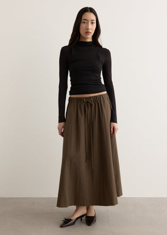 Choir Bubble Midi Skirt