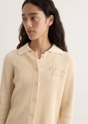 Maison Kitsune Handwriting Comfort Cardigan
