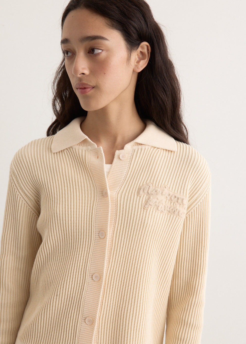 Maison Kitsune Handwriting Comfort Cardigan