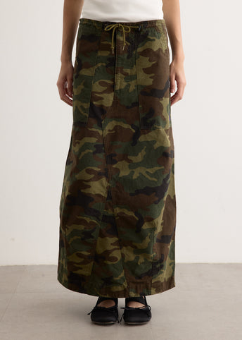 String Fatigue Skirt