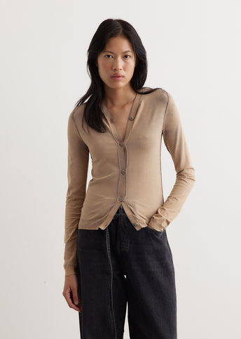 Kaluminium Jersey Delicate Cardigan