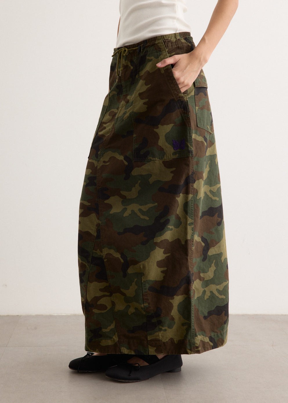 String Fatigue Skirt