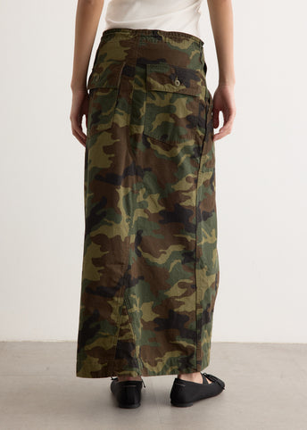 String Fatigue Skirt