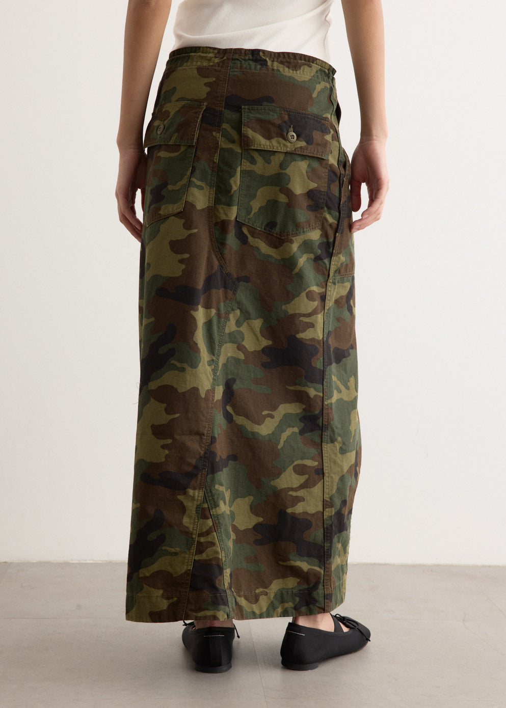 String Fatigue Skirt