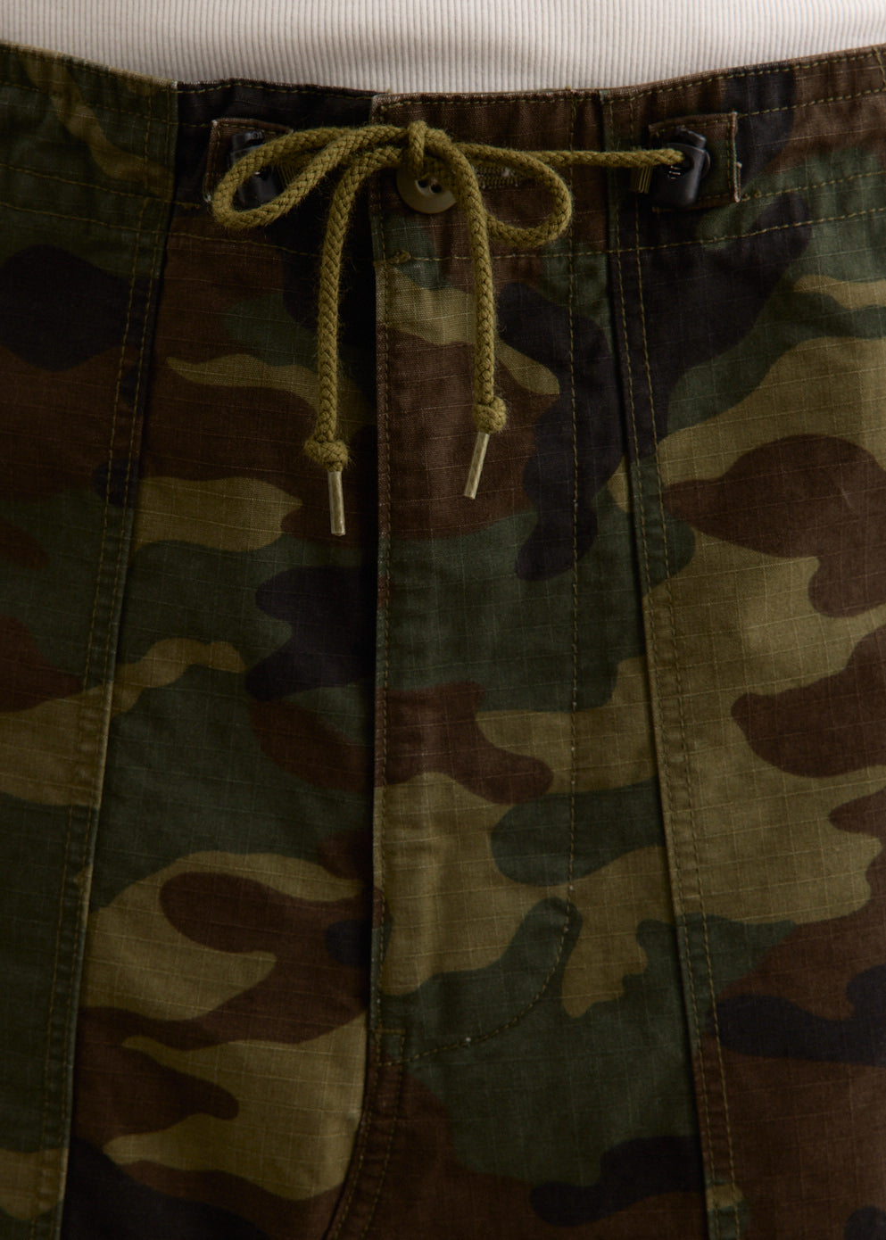 String Fatigue Skirt