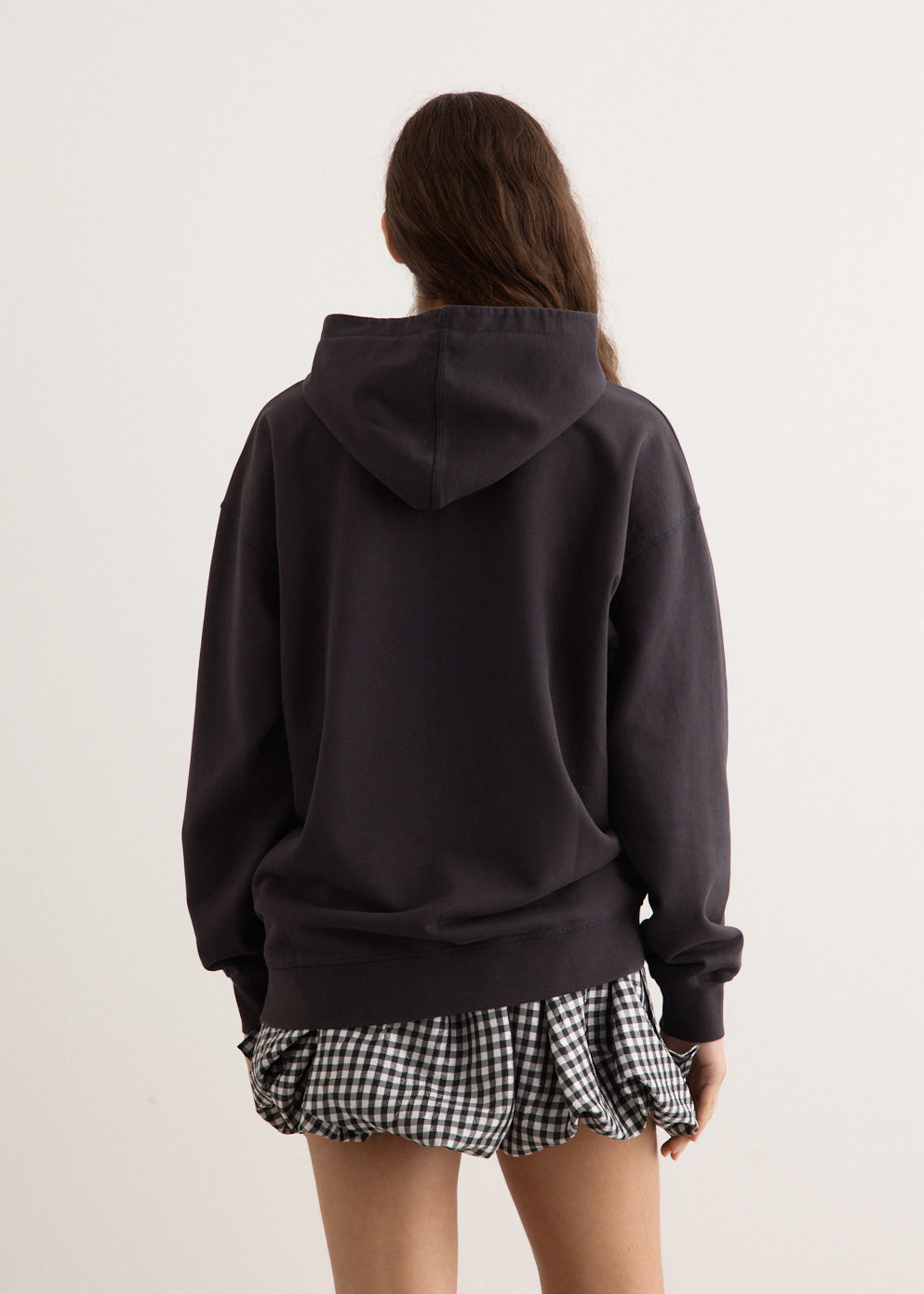 Isoli Oversize Animals Crop Hoodie