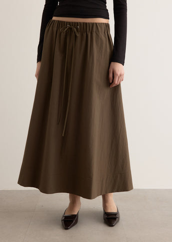 Choir Bubble Midi Skirt
