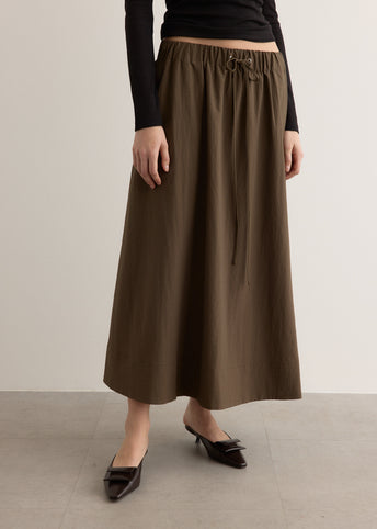 Choir Bubble Midi Skirt