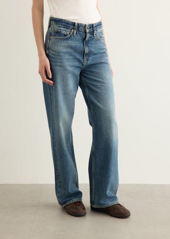 Featherweight Logan Wide Leg Jeans