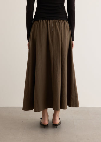 Choir Bubble Midi Skirt