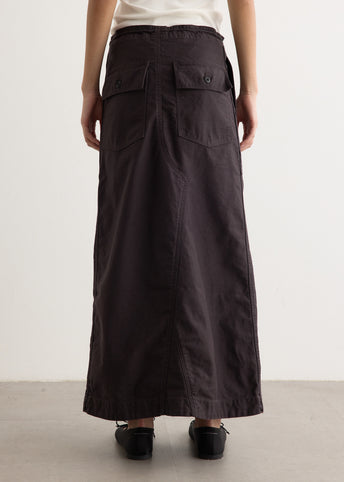 String Fatigue Skirt