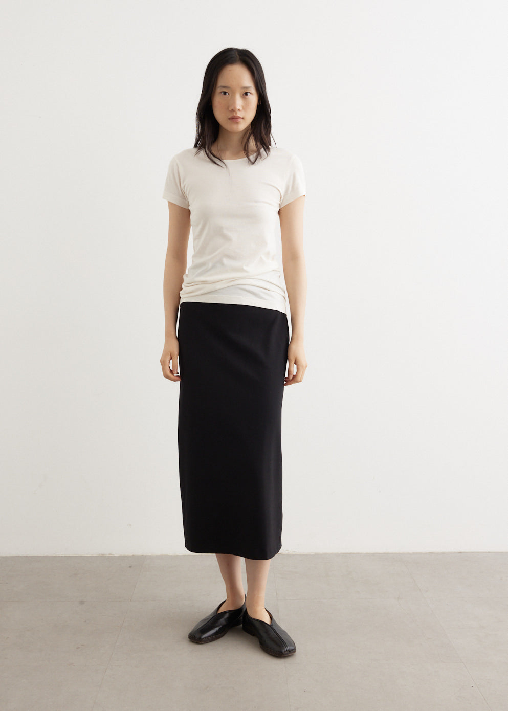 Lemaire - Fitted T-Shirt - Tshirt,Specials : American Fashion Style Bags On Sale Lemaire - Fitted T-Shirt - Tshirt,Specials : American Fashion Style Bags On Sale
