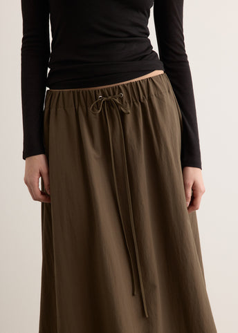 Choir Bubble Midi Skirt